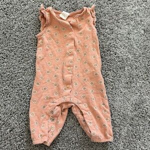 H&M Floral Daisy Baby Jumpsuit